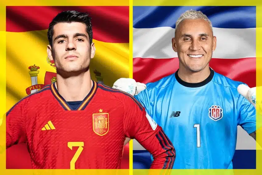 Spain Vs Costa Rica স্টাইল এবং প্যাশনের ফুটবল এনকাউন্টার